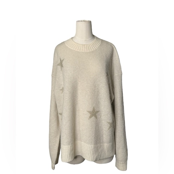 ALLSAINTS  | Astra Star Jumper Size Large  Wool Blend - Picture 2 of 7